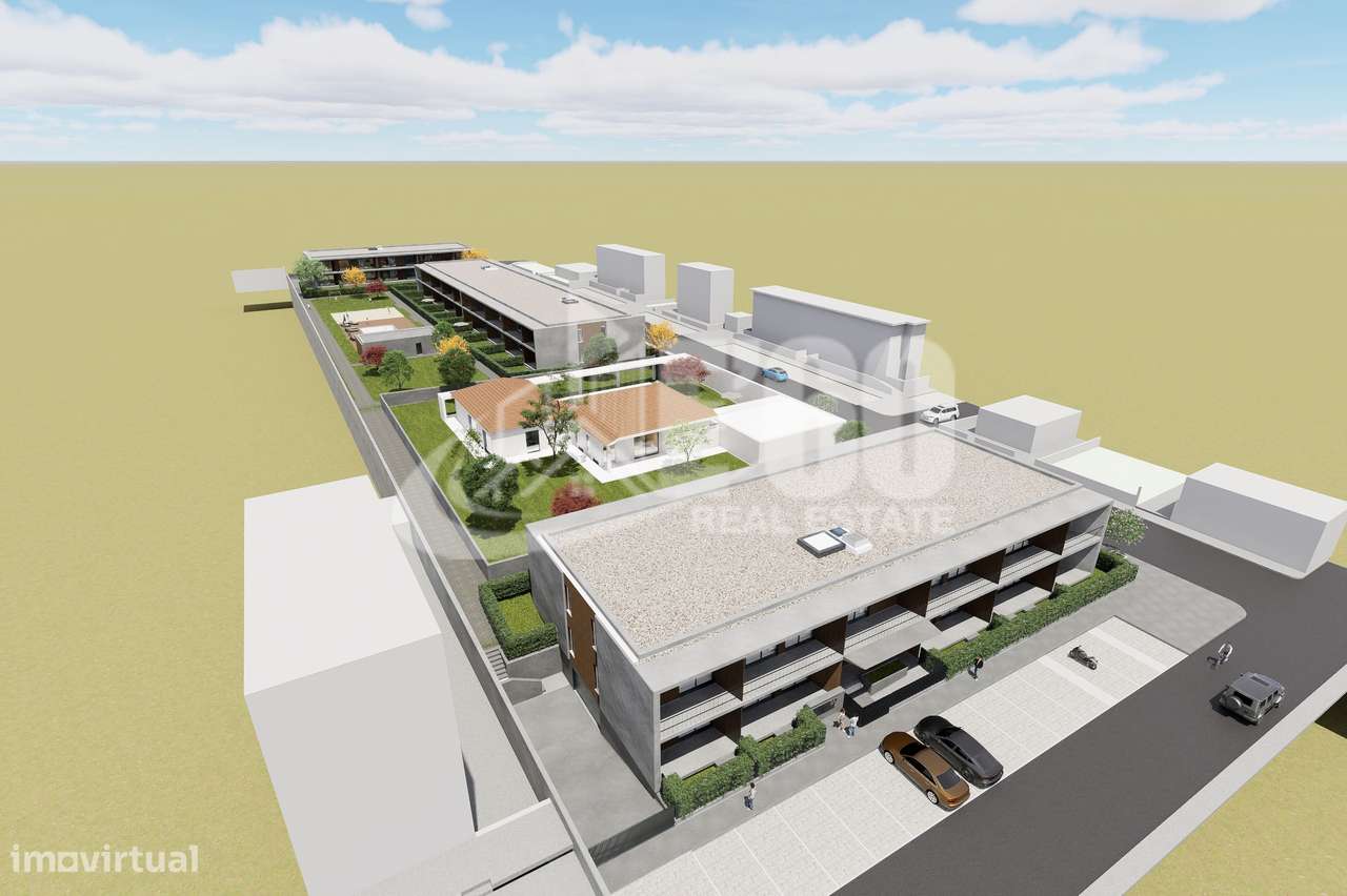 APARTAMENTO T2 C/ TERRAÇO EM CONDOMINIO FECHADO COM PISCINA-30