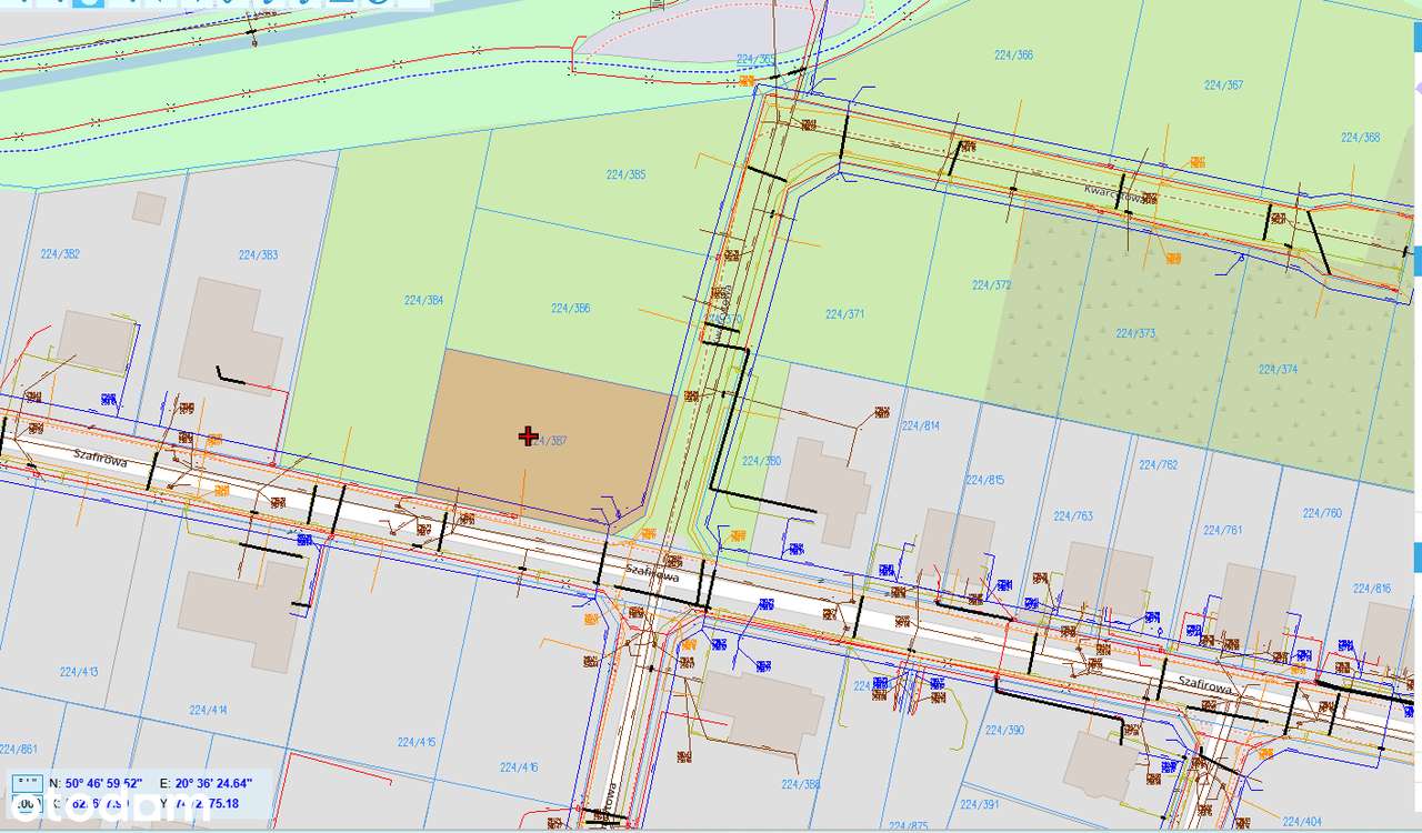 Sprzedam działkę budowlana w pełni uzbrojoną Bilcza ul. Szafirowa-1
