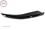 Ornamente bara fata flapsuri VW Golf 8 Mk8 MQB GTI / R-Line (2020-Up) Carbon Look- livrare gratuita - 3