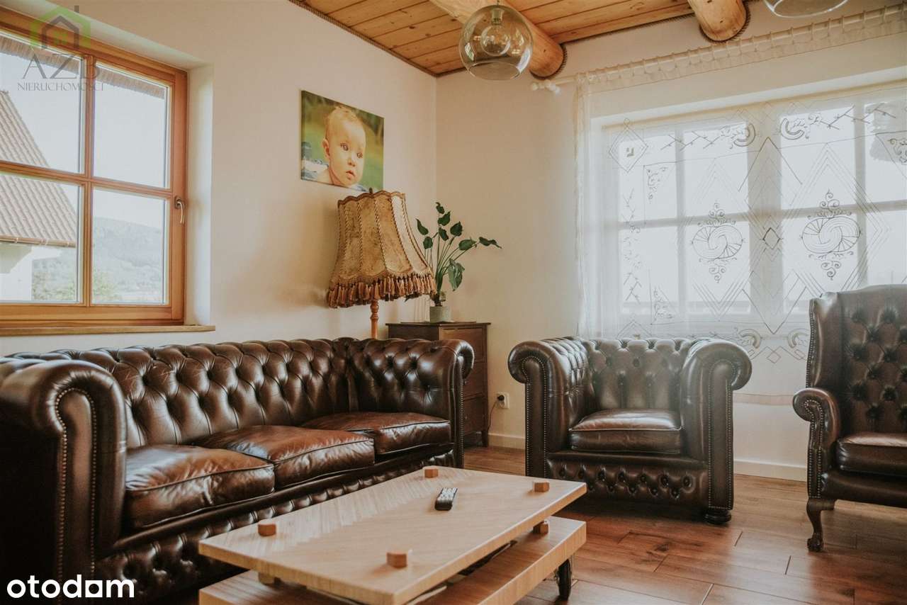 Sielankowy dom z dużą działką - Zasań - Myślenice-19