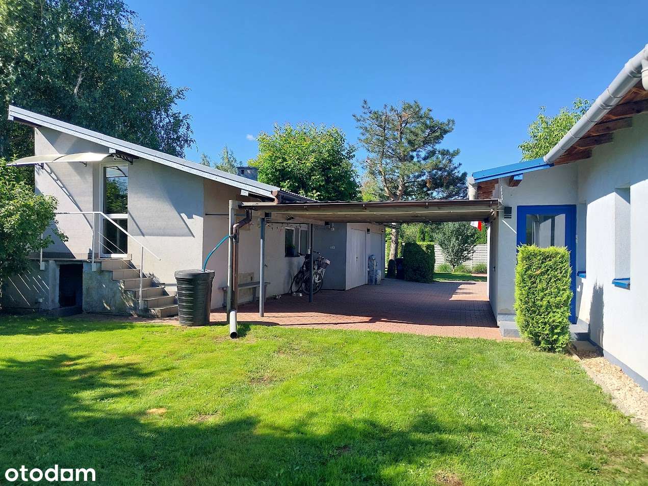 DOM parterowy energooszczędny + budynek usługowy Mielec Witosa 24-14