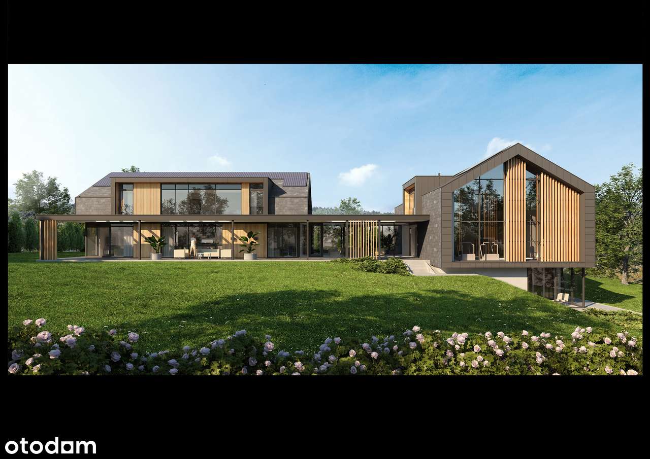 Działka 5977 m2 wraz z budową rezydencji 775 m2 z super widokiem!-1