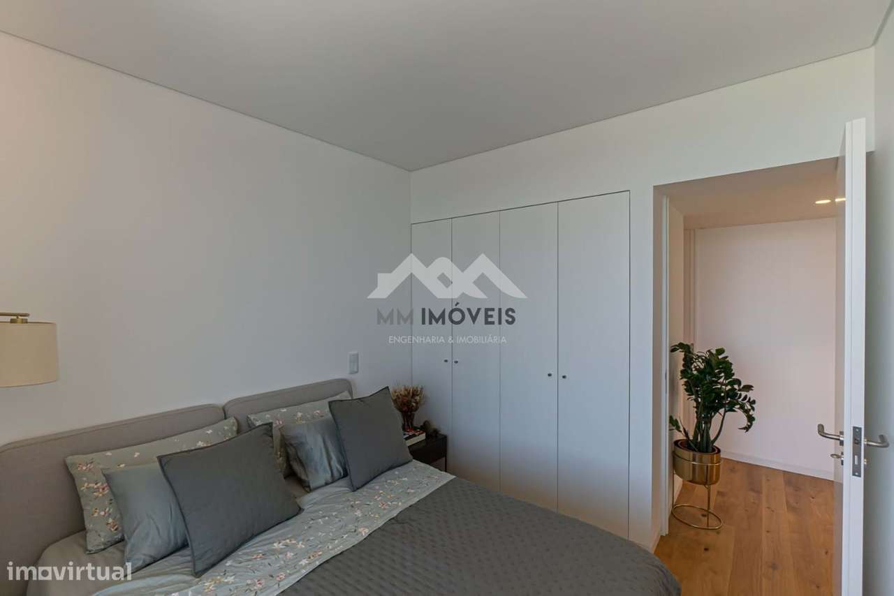 T3 Luxo Último Piso | Leça da Palmeira | Vistas de Mar | Varanda a Poe-13