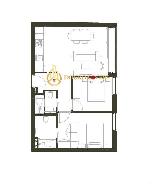 Apartamento T2 em Matosinhos Perto da Praia com Garagem-12