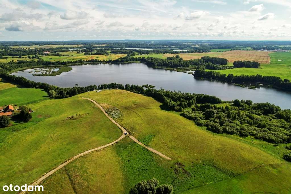 Działki z linią brzegową oraz pięknym widokiem na jezioro Stromek!-8