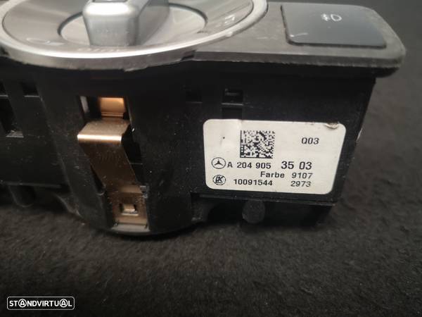 Interruptor comando luz Mercedes w204 class c 2011-2014 (3x no estoque) - 4