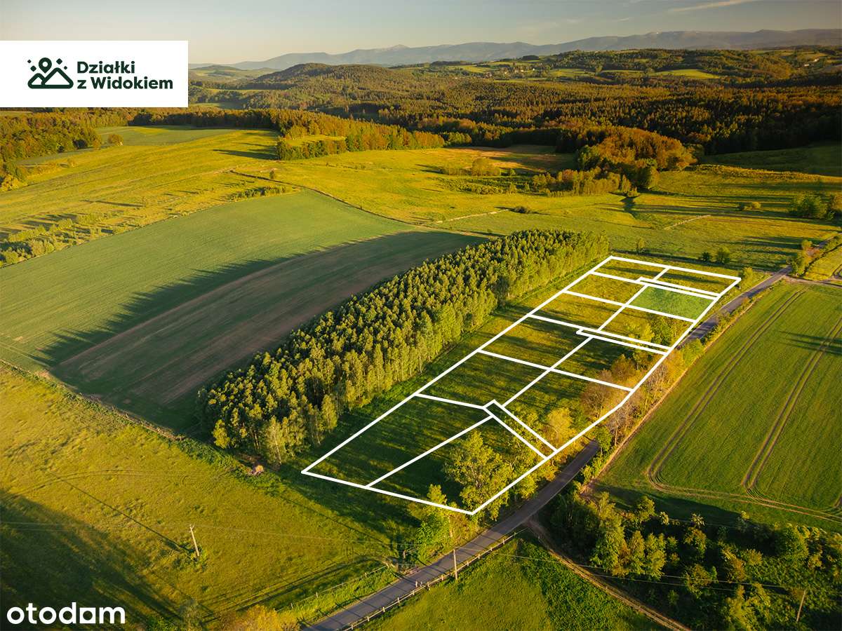 Marczów - działka z MPZP z widokiem na Śnieżkę - Pełny obrazek: 5/5