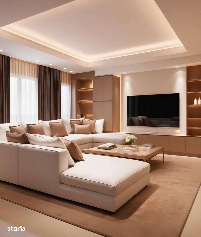 Penthouse Nou zona Mihai Bravu Finalizat 3 min metrou - Imagine principală: 4/20