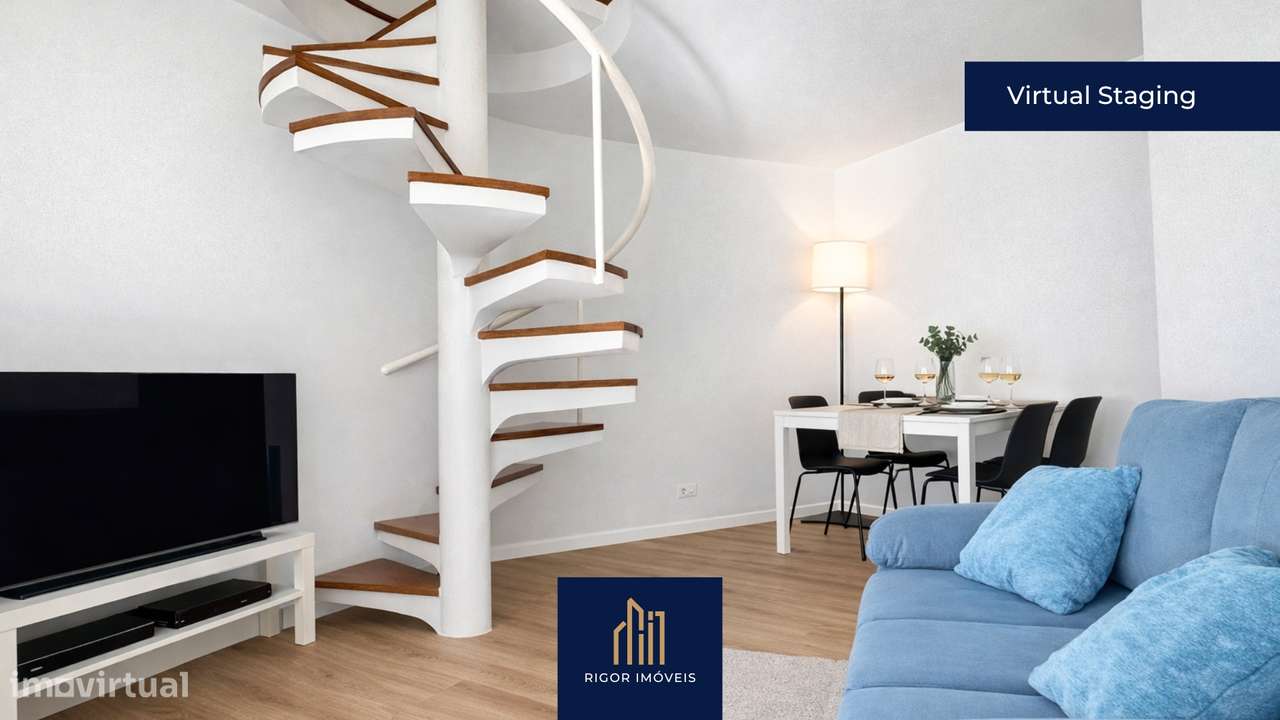 Apartamento T1+1 Duplex | Póvoa de Varzim - Centro | Exclusivo - Grande imagem: 3/47