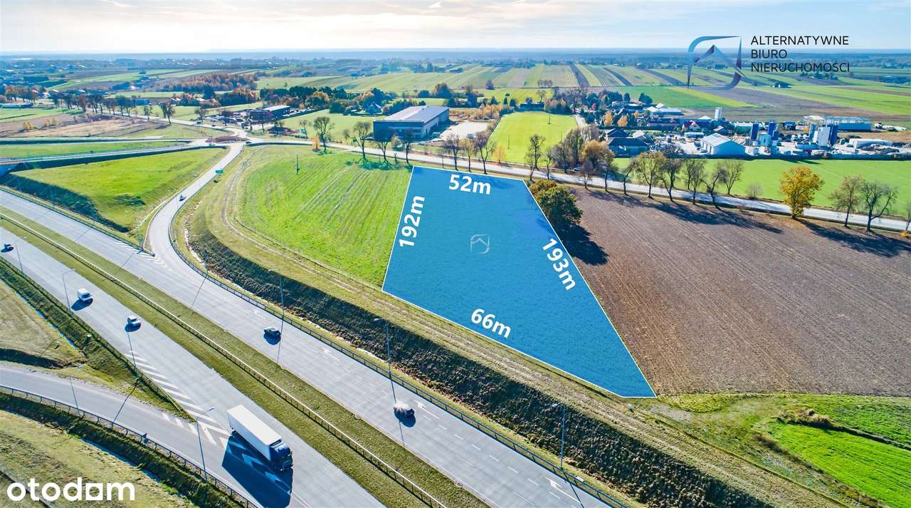 Działka Produkcja/Usługi przy węźle S17 blisko Ry - Pełny obrazek: 5/12