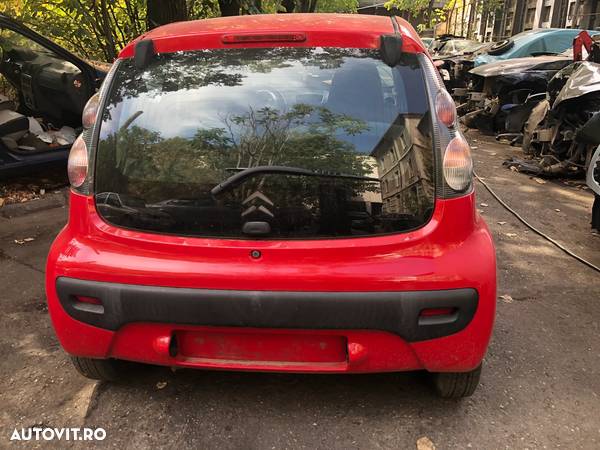 Bara spate Citroen C1 2005-2014 rosu - 4