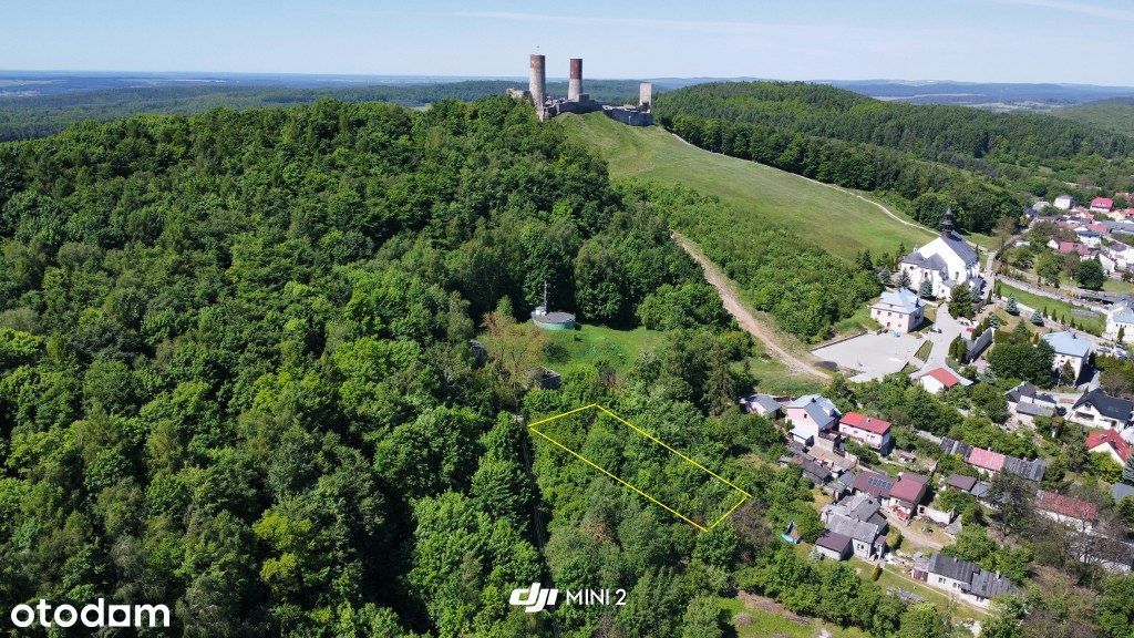 900 m2, budowlana, tuż przy Zamku w Chęcinach