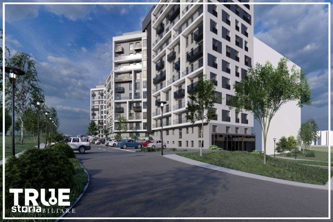 Studio de vânzare, 35m² + 3m² balcon, Skyline City!-13
