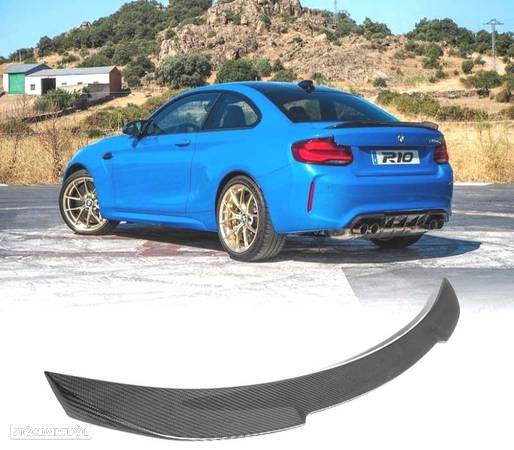 AILERON LIP PARA BMW SERIE 2 F22 F23 LOOK CS CARBONO - 1