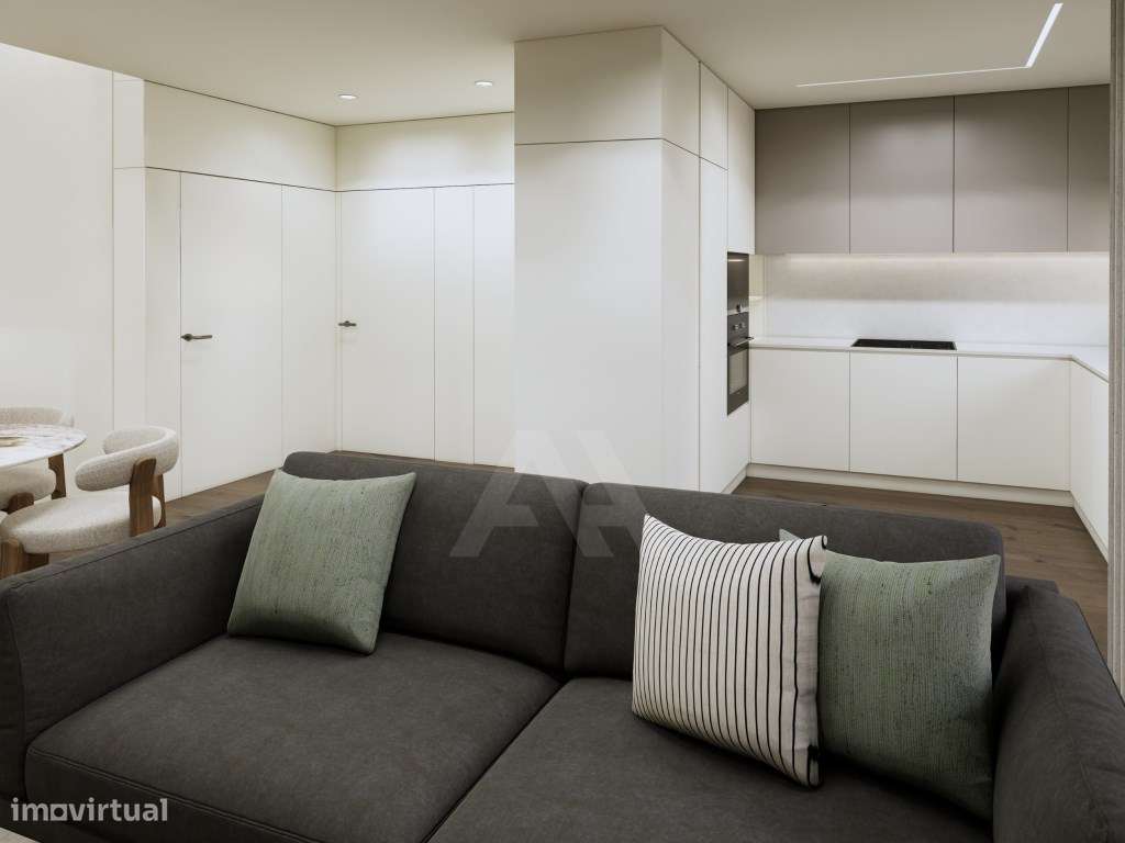 Apartamento T2 novo com piscina e excelentes acessos em Leiria.-9