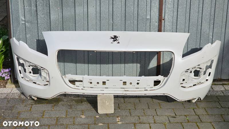 Zderzak Peugeot 3008 I Lift, Grill, Halogen, Ramka, Kratka, Absorber, Hokej, Listwa - 12