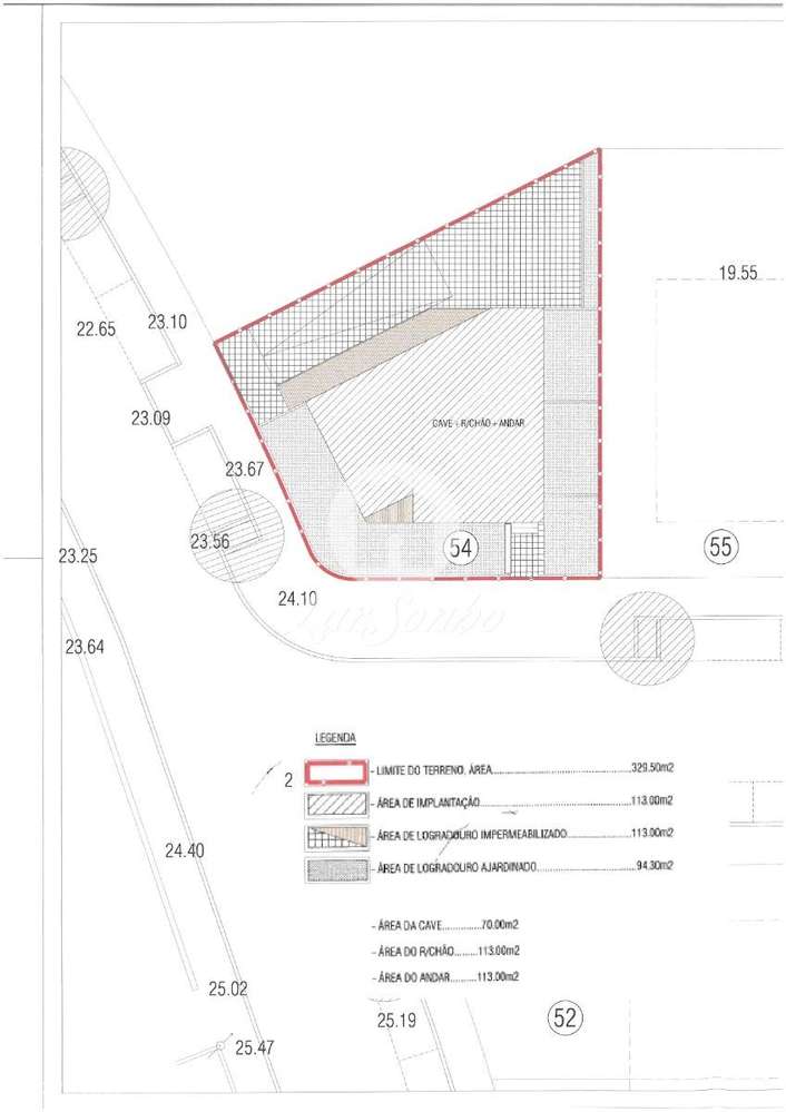 Lote para construção de moradia de gaveto, em Retorta, Vila do Conde.-5