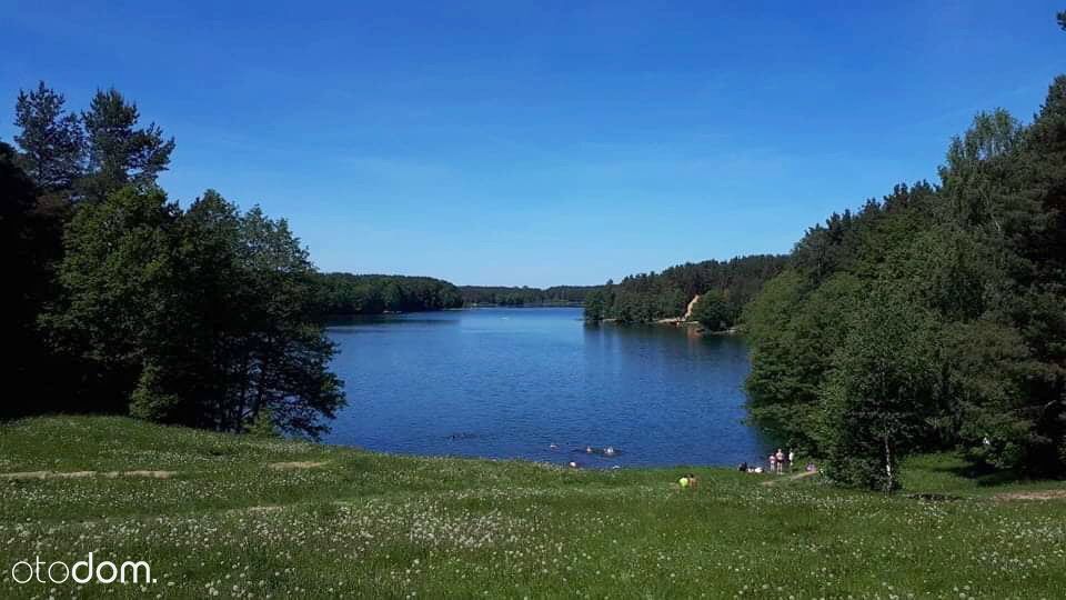 Działka nad jeziorem - zabudowa ok. 50m od jeziora