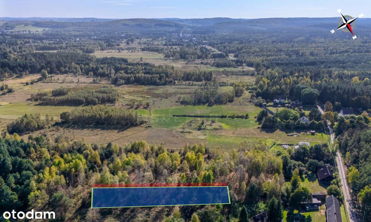 Duże działki Bystrzanowice gm. Janów - Pełny obrazek: 4/16