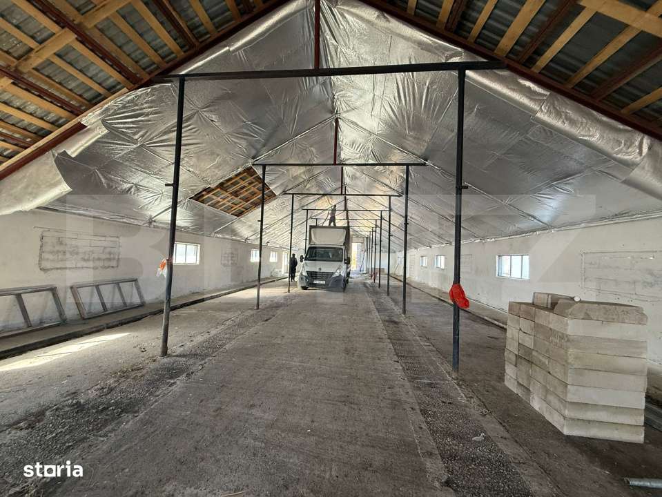 Hala 700 mp + Spatiu Comercial si Birouri, Curte 5000 mp, zona Manesti - Imagine principală: 5/11
