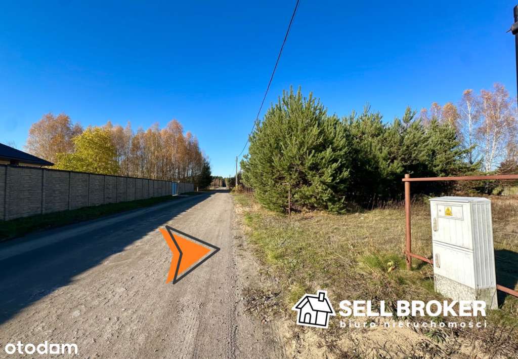 Piękna działka budowlana pod lasem! woda / prąd - Pełny obrazek: 2/14