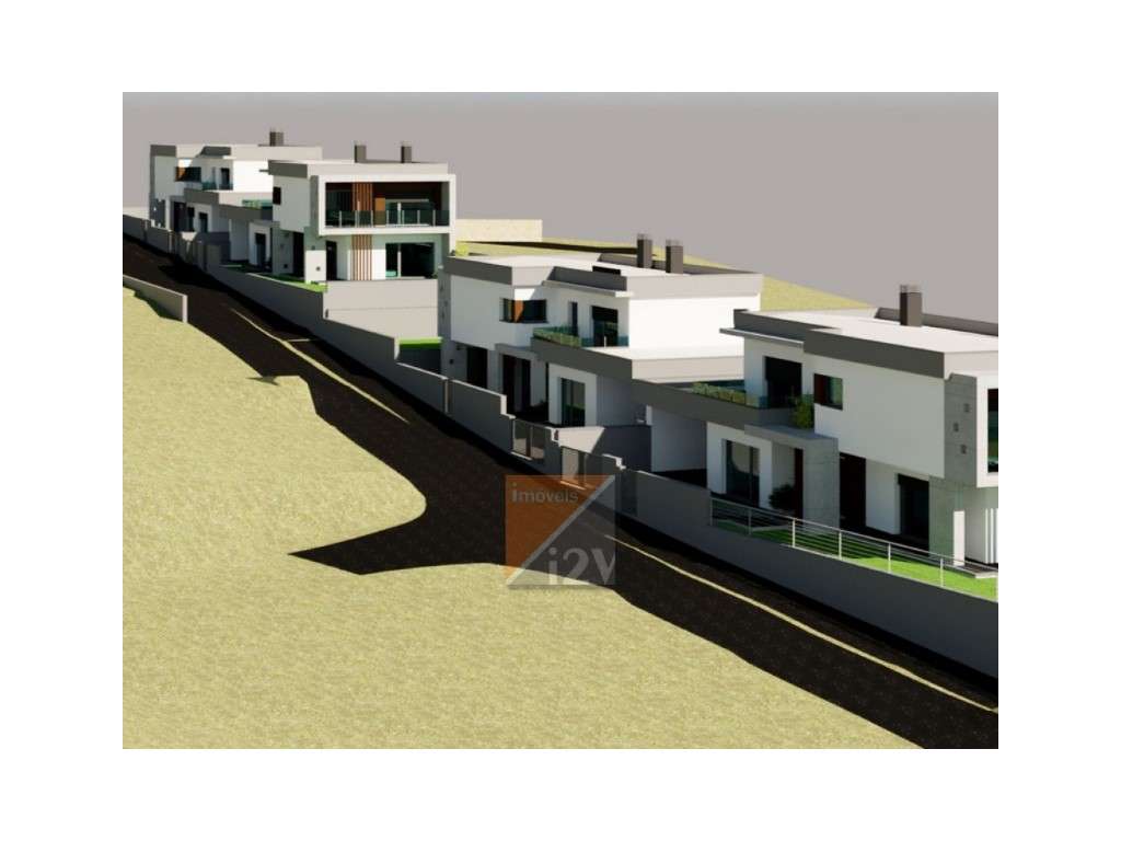 Terreno Pinheiros Leiria - 4 Moradias Com PIP/ Projeto em aprovação-3
