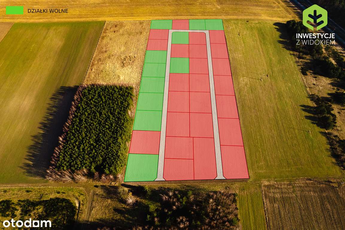 Działki na nowym osiedlu przy lesie - Pełny obrazek: 2/12