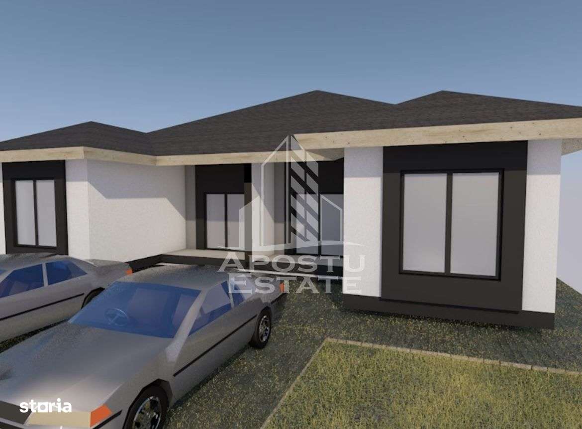 Duplex pe parter cu 4 camere, in Sanandrei. - Imagine principală: 4/5