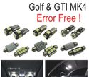 KIT COMPLETO 15 LAMPADAS LED INTERIOR PARA VOLKSWAGEN VW GOLF 4 MK4 JETTA IV GTI 99-05 - 1