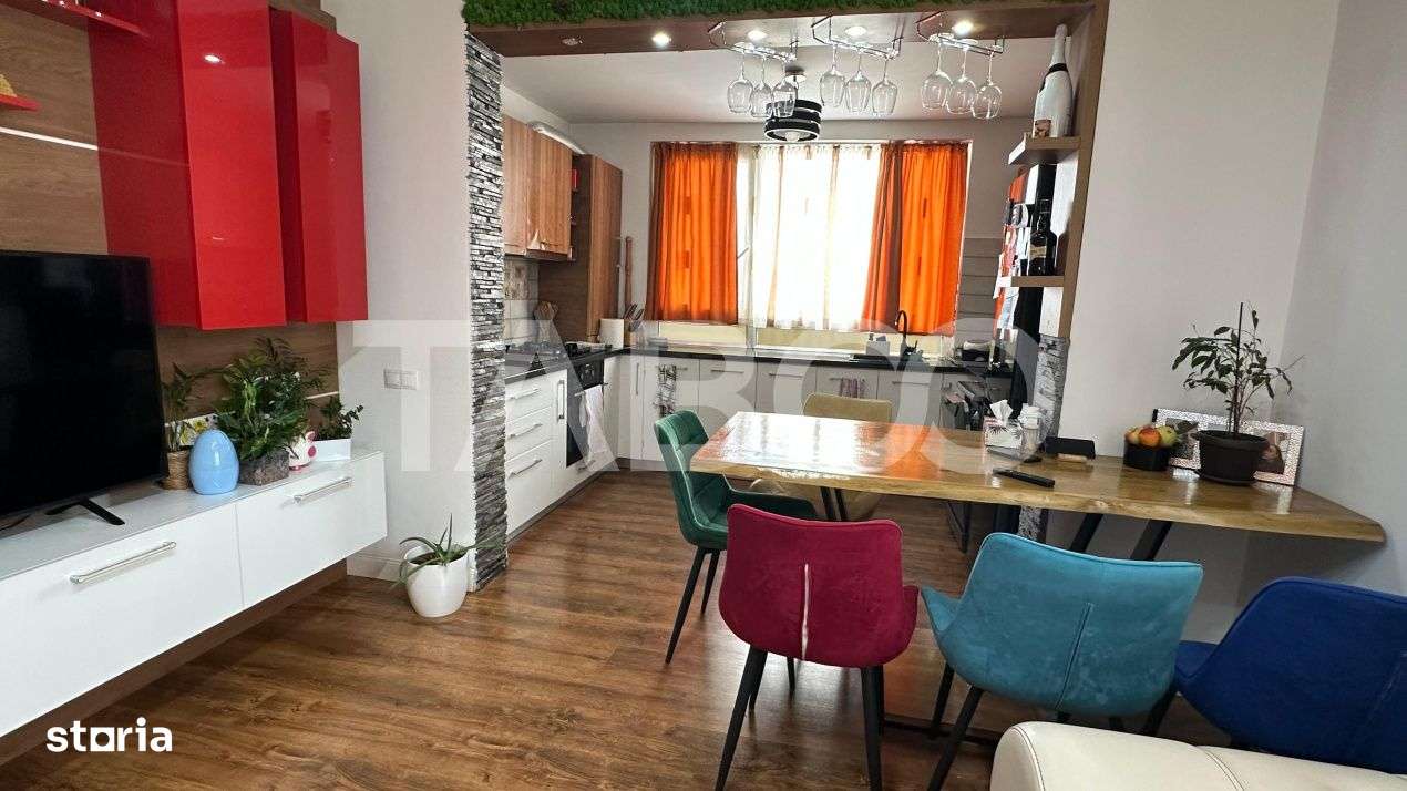 Apartament 3 camere mobilat utilat decomandat zona Arhitectilor Sibiu-9