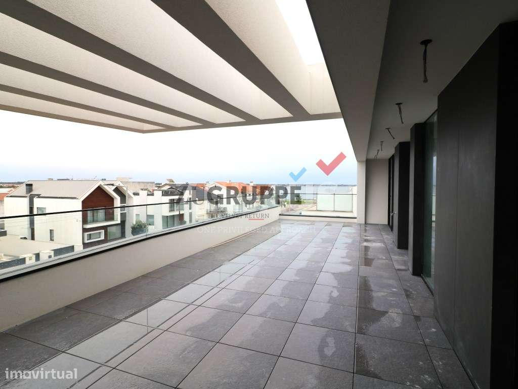 Apartamento T3 com terraço de 237 m2 com vistas Mar e Ria situado n...-12