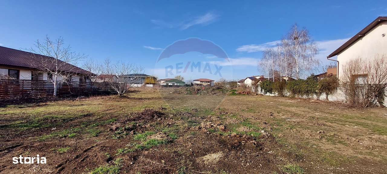 Teren de vanzare, utilitati la poarta, 1056mp, 30ml, com. Berceni-1