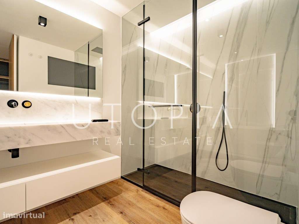 T4 novo com terraço, sala de cinema e piscina - D. João III Prestig...-13
