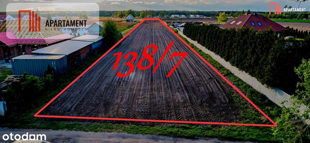 Działka mieszkaniowa Miłoszyce-13 km od Wrocławia - Pełny obrazek: 5/6