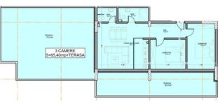 Apartament 3 camere cu terasa, Metrou Berceni (8 min)