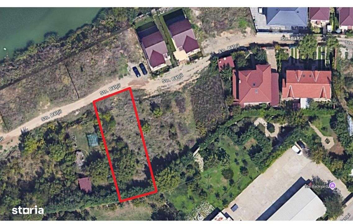 Lot de casa (500 mp) pe str. Baltii - Dobroiesti. Comision 0!-0