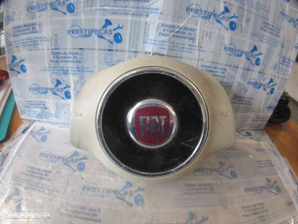 Airbag Condutor 735452882 FIAT 500 2007 1.2I 70CV 3P LARANJA - 1