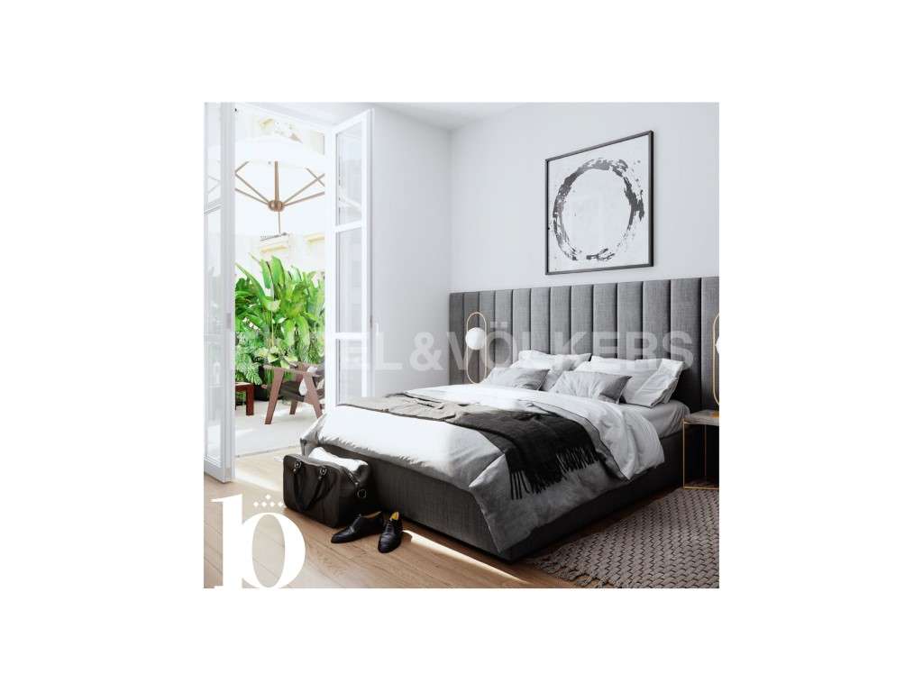 Sofisticado apartamento T1 no Chiado - Grande imagem: 5/12