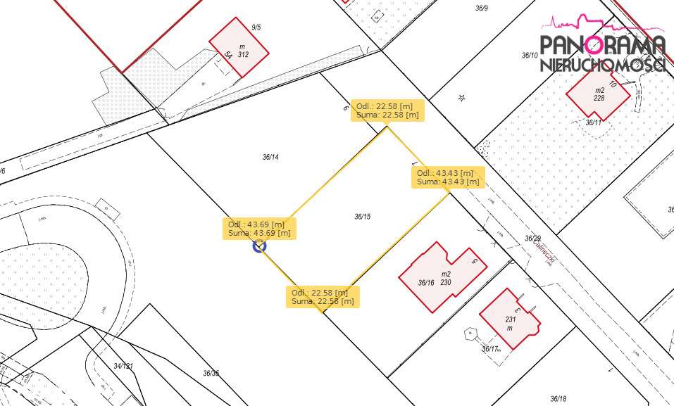 Działka budowlana 1011 m² – idealna lokalizacja.-3