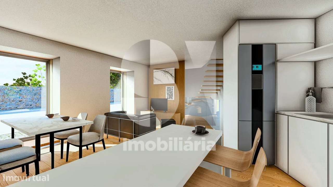 Moradia T2 para reconstruir com projeto aprovado - Grande imagem: 4/7