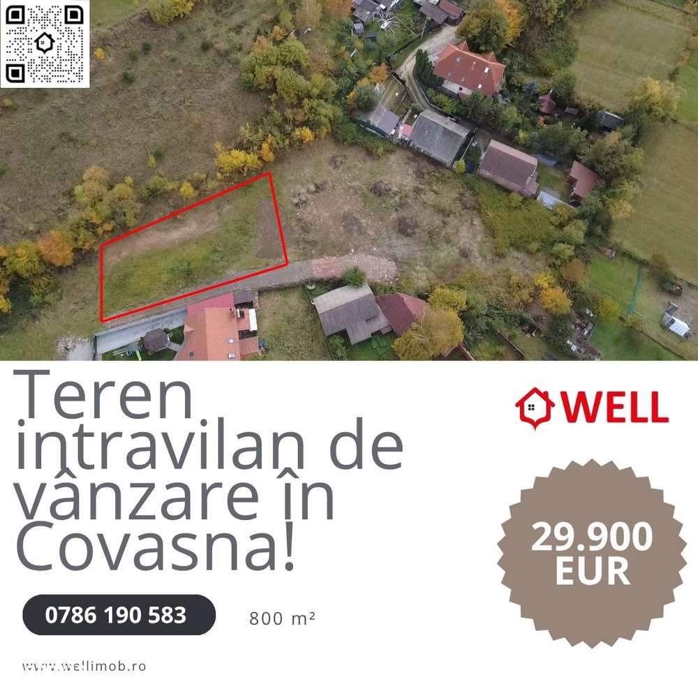 Teren intravilan de vânzare în Covasna! - Imagine principală: 1/5
