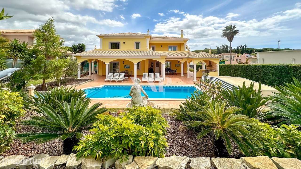Moradia 4 Quartos Com Piscina E Jardim Fonte Santa Quarteira