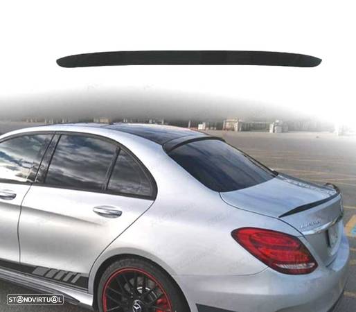 AILERON DE VIDRO PARA MERCEDES CLASE C W205 2014+ - 1