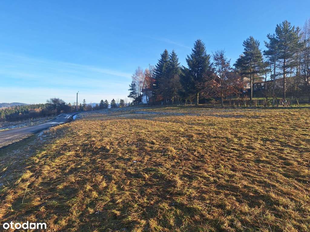 Widokowa działka budowlana z dostępem do mediów - Pełny obrazek: 4/12