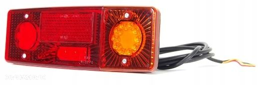 LAMPA TYLNA ZESPOLONA LED TYŁ LEDOWE 12/24V KPL - 4