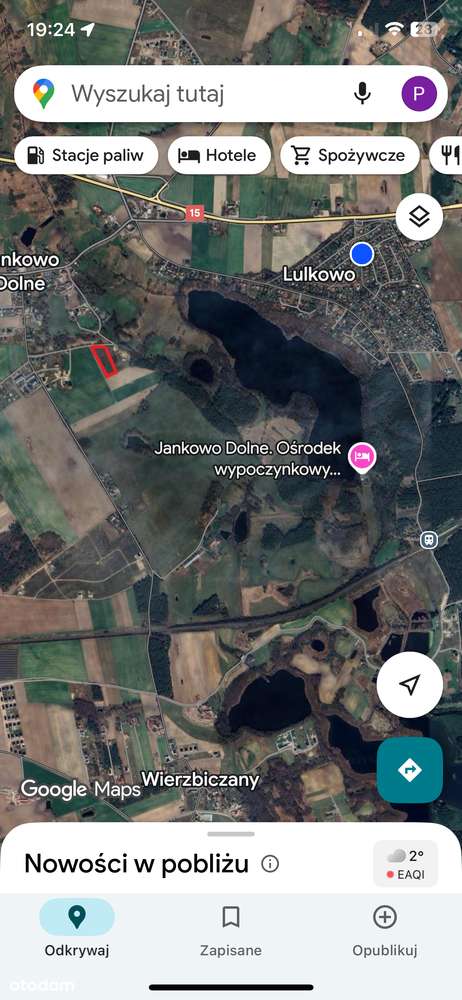 TEREN INWESTYCYJNY 8 DZIAŁEK WZ PIĘKNA OKOLICA LAS JEZIORO SPOKÓJ CISZ - Pełny obrazek: 4/9