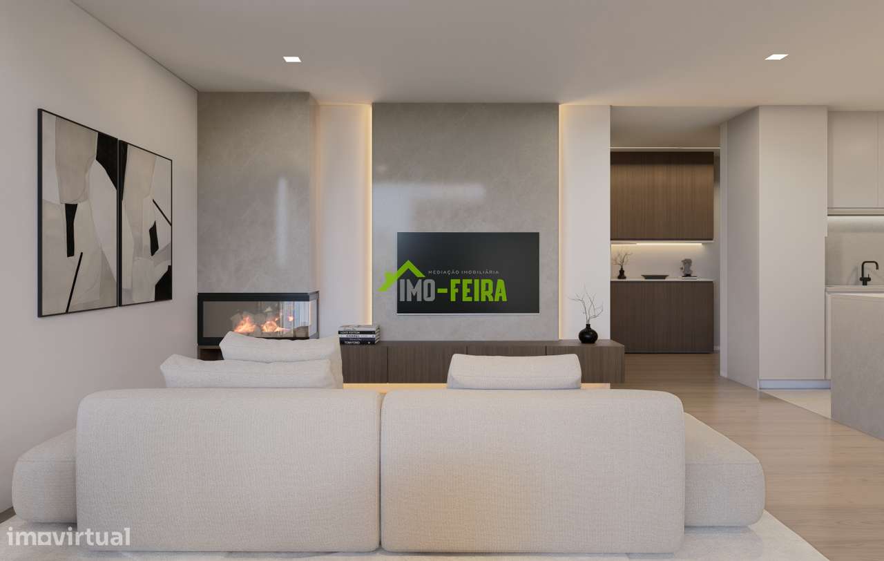 Moradia T3 com jardim e garagem em Fornos-16