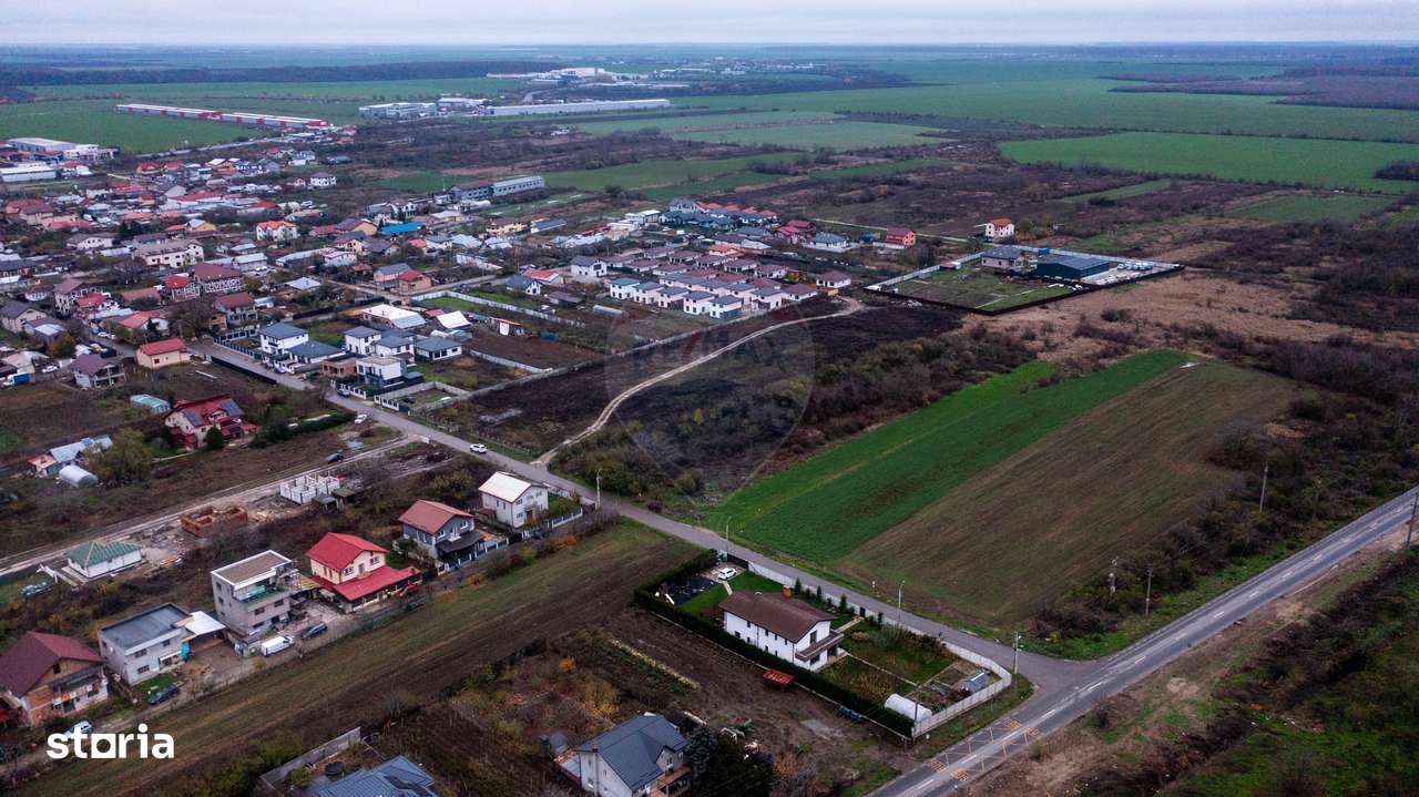 Vanzare teren intravilan 10.000mp Afumati - Strada Teiului-10