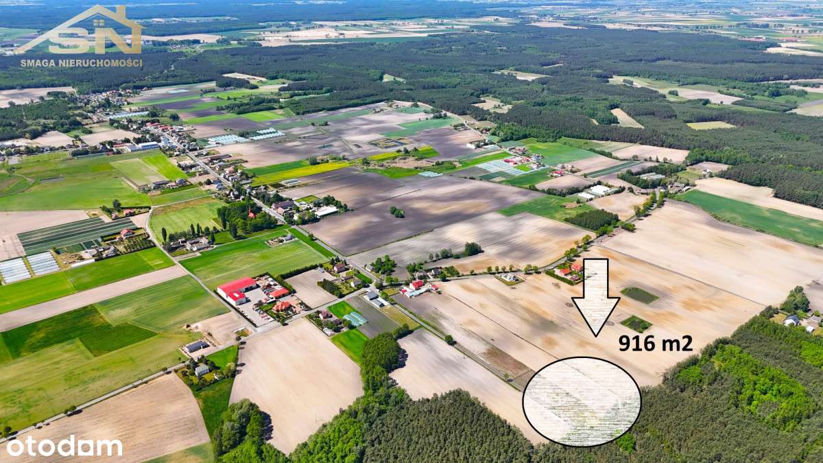 Działka budowlana granicząca z lasem - Pełny obrazek: 2/7