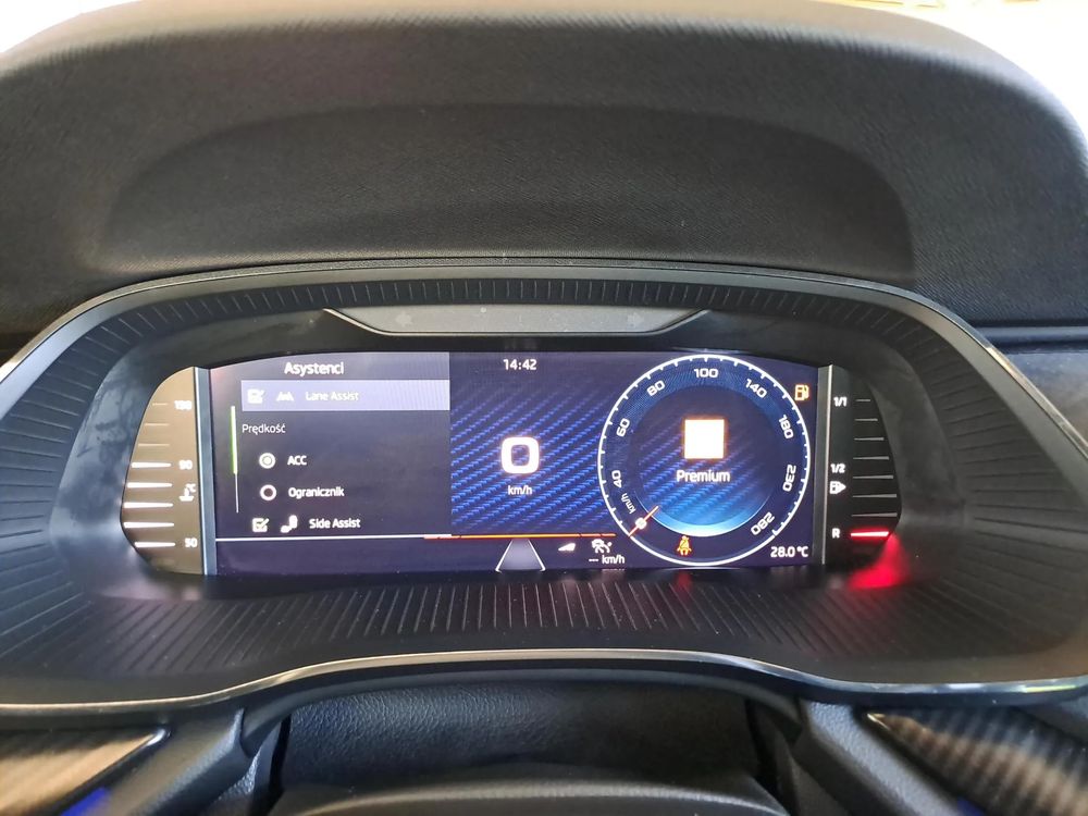 SKODA OCTAVIA RS 240KM HAK DSG Salon PL 1 właściciel ASO VAT23%